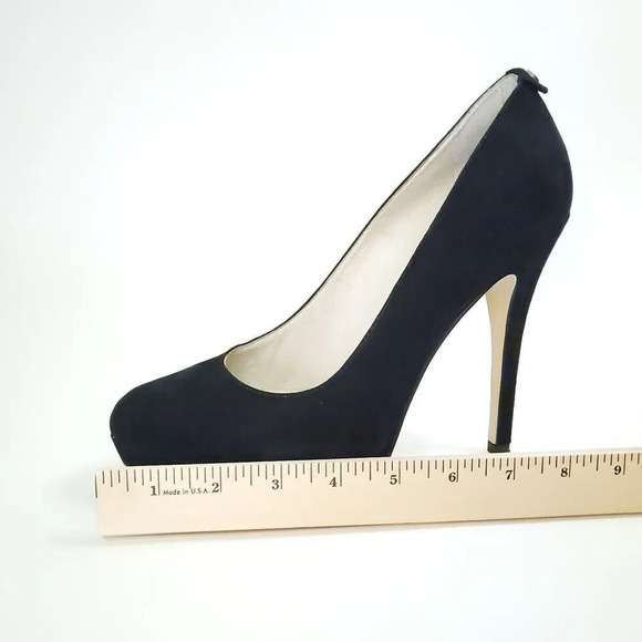Michael Michael Kors York Suede Pumps Women’s Size 9M Black Stiletto High Heels - Picture 13 of 14